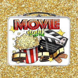 Movie Night Popcorn Treasure Box