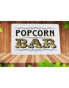 Popcorn Bar Signs